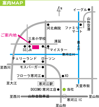 売り土地物件案内マップ